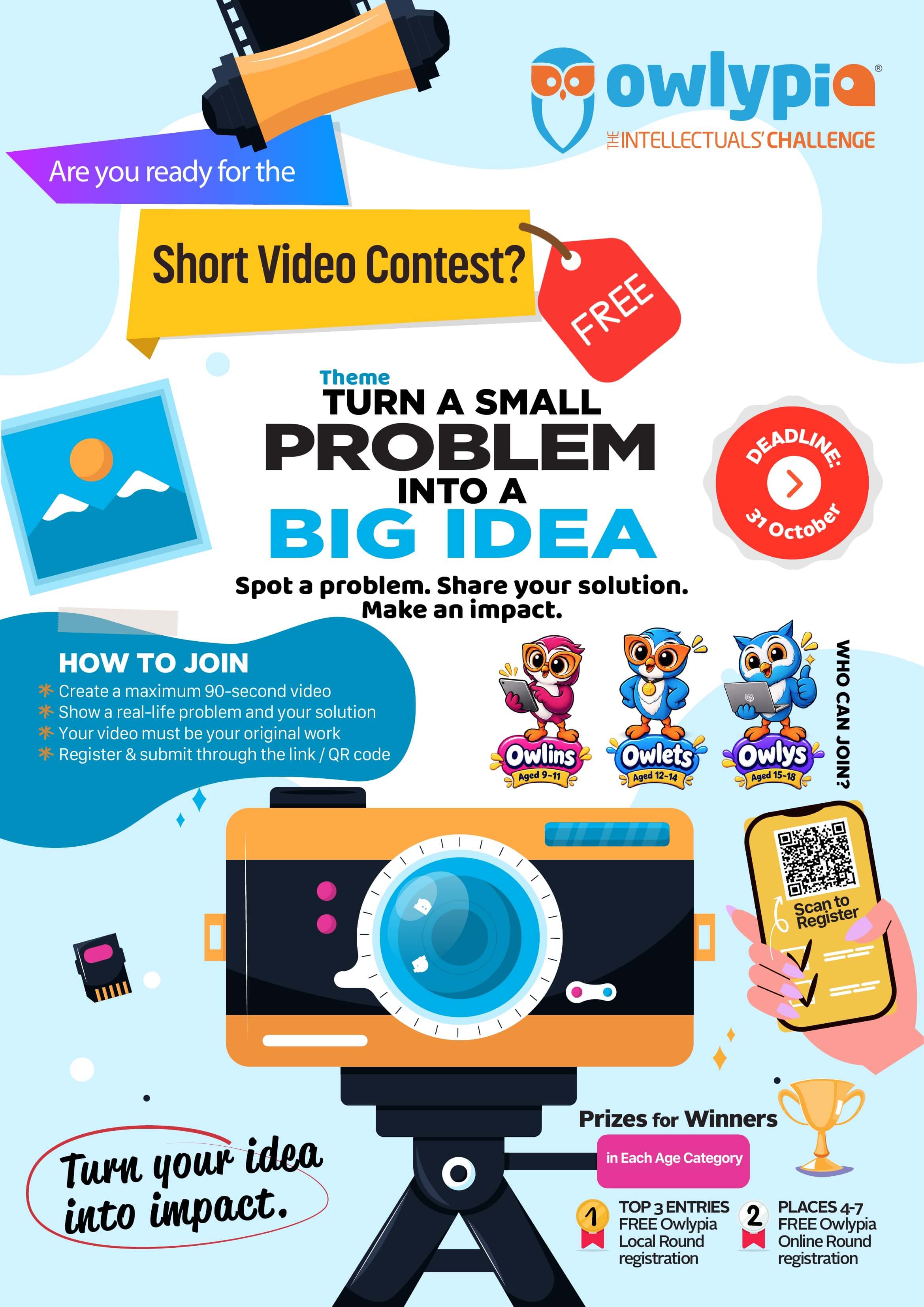 Students Video Contest Poster