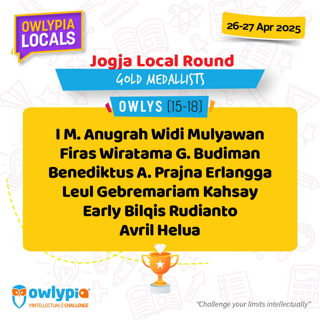 Owlypia competition results showing student achievements and awards ceremony