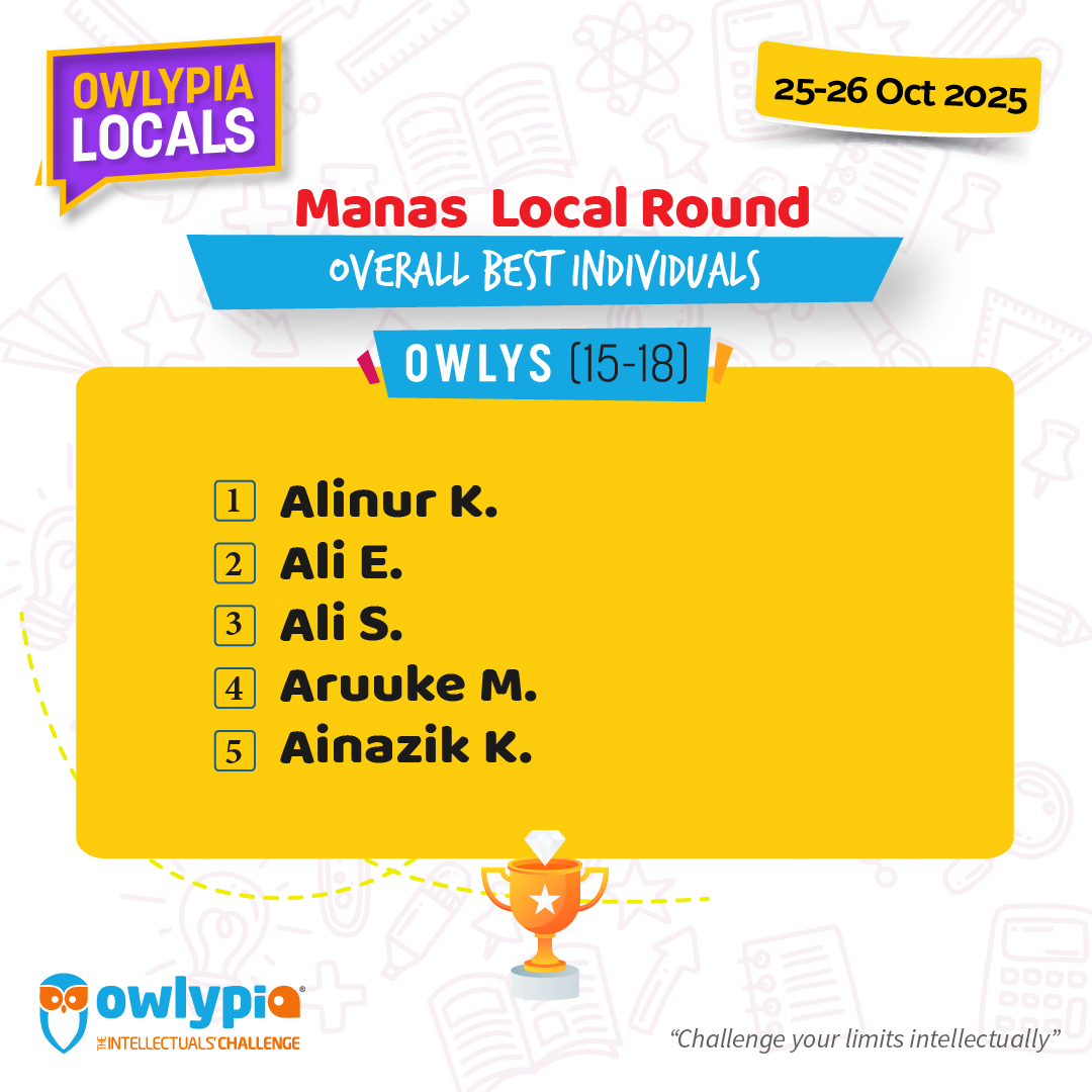 Owlypia competition results showing student achievements and awards ceremony