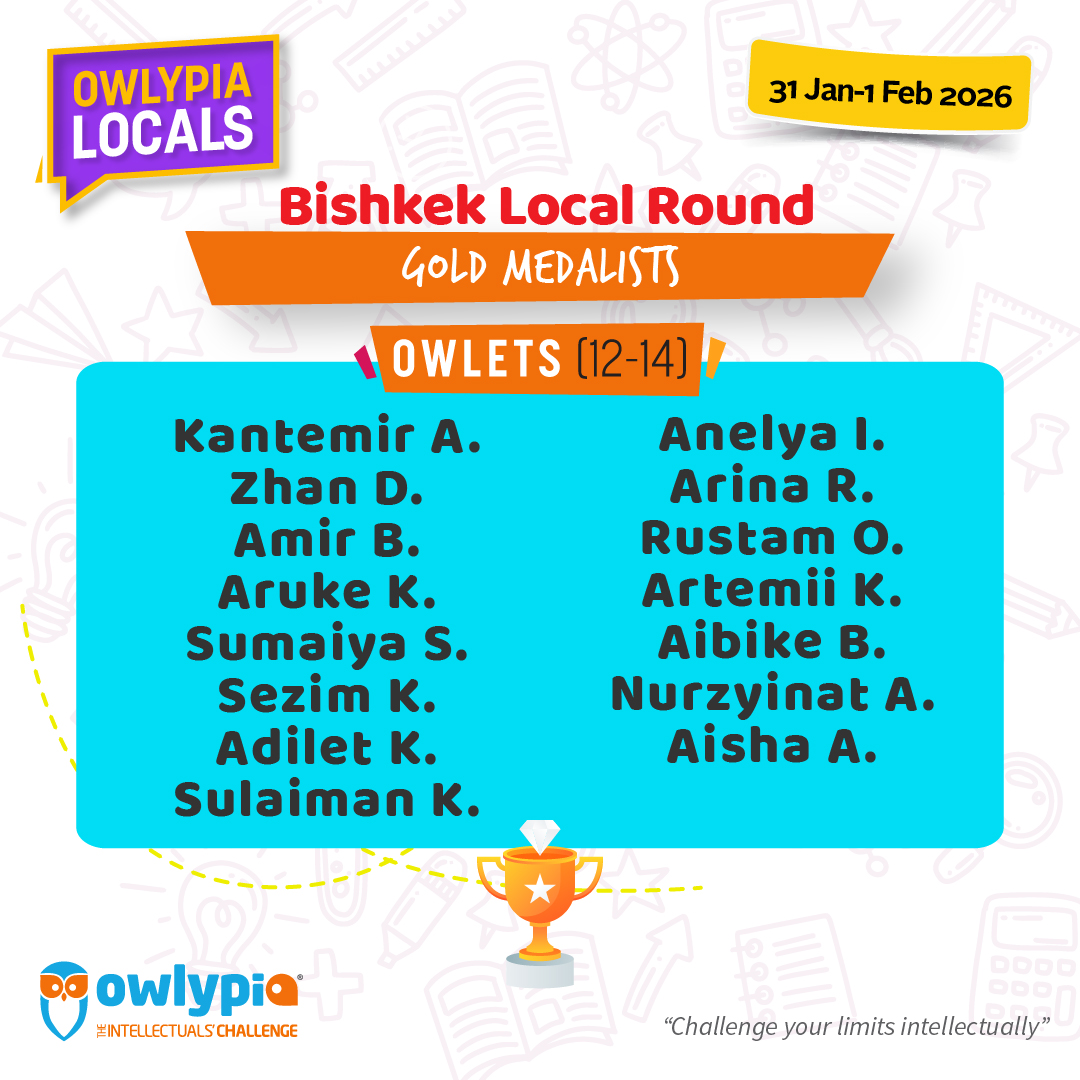 Owlypia competition results showing student achievements and awards ceremony