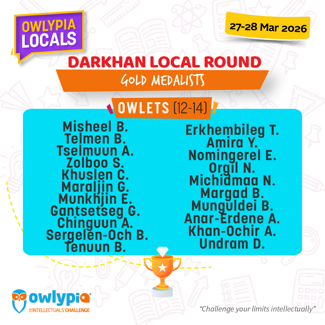 Owlypia competition results showing student achievements and awards ceremony