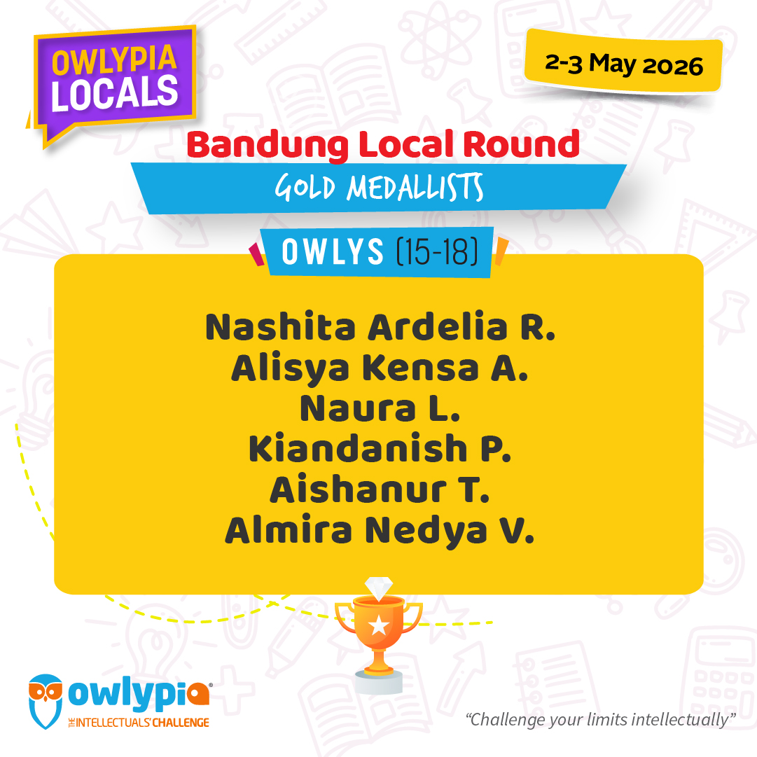 Owlypia competition results showing student achievements and awards ceremony