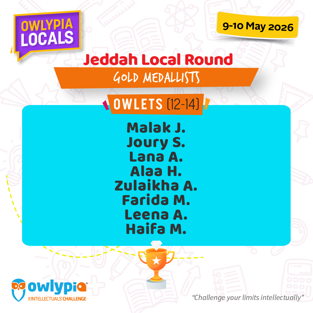 Owlypia competition results showing student achievements and awards ceremony